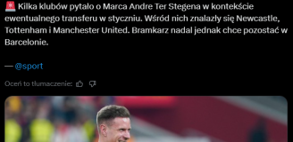HIT! Te kluby chcą Ter Stegena, ale ten... xD